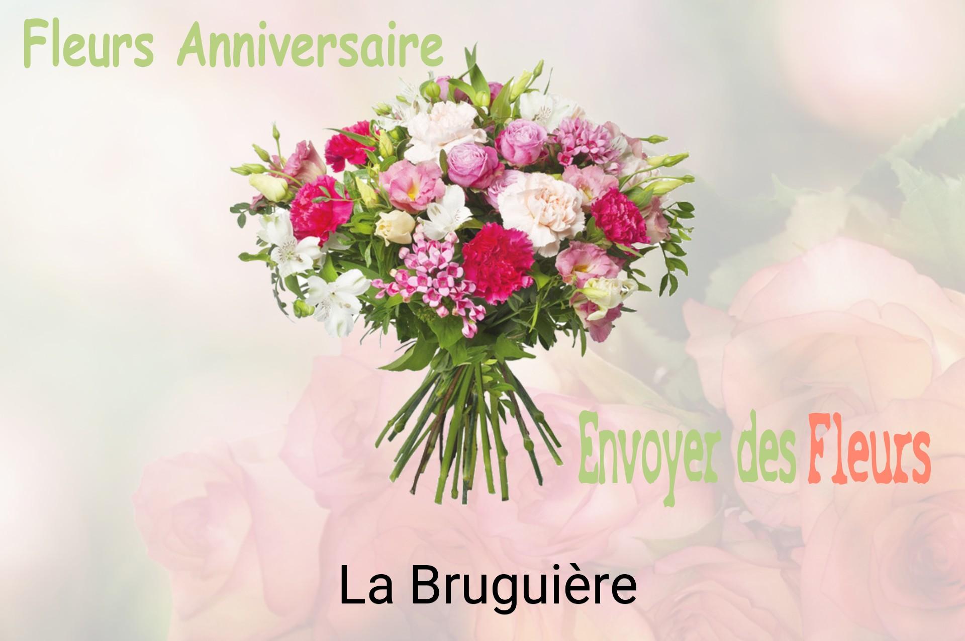 Bouquet de fleurs d’anniversaire livré à La Bruguière