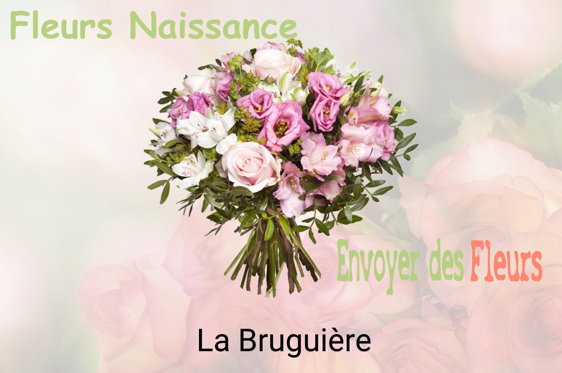 Bouquet de fleurs de naissance livré à La Bruguière
